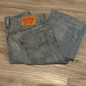 Mens Levi’s 513 Medium Blue Wash 30x30
